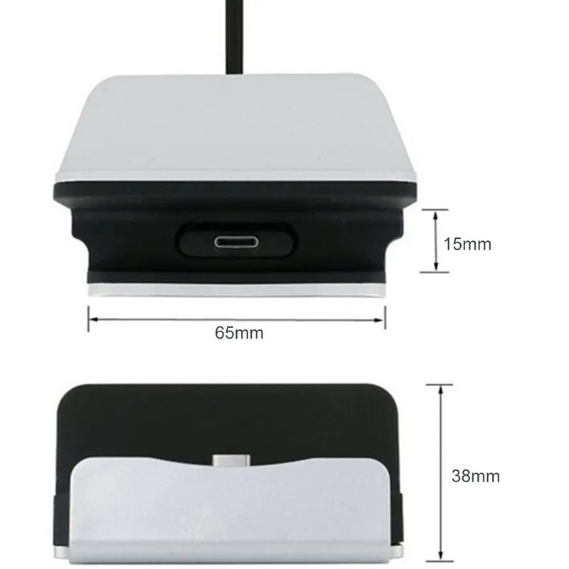 Carregador de mesa de carregamento rápido para Samsung Galaxy A52 A72 A51 A10 A20 A20E A40 A40s A50 A60 A70 A80 A90 M20 M40 Suporte de dock para telefone