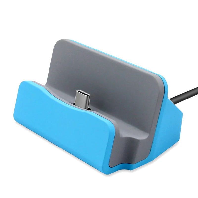 Carregador de mesa de carregamento rápido para Samsung Galaxy A52 A72 A51 A10 A20 A20E A40 A40s A50 A60 A70 A80 A90 M20 M40 Suporte de dock para telefone