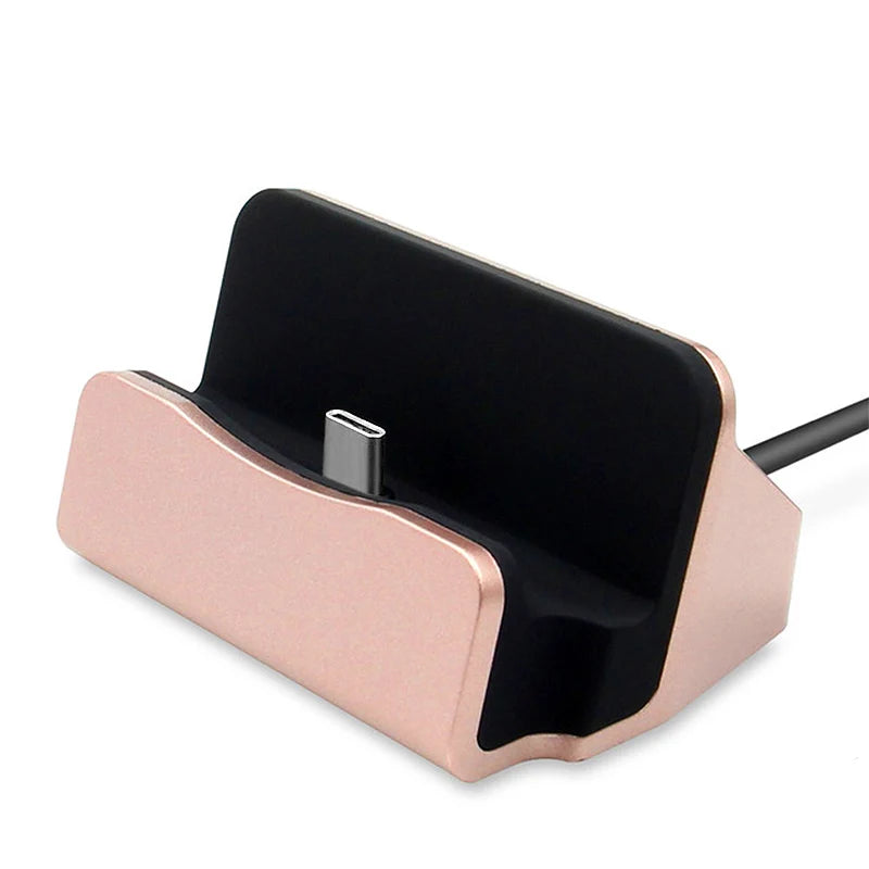 Carregador de mesa de carregamento rápido para Samsung Galaxy A52 A72 A51 A10 A20 A20E A40 A40s A50 A60 A70 A80 A90 M20 M40 Suporte de dock para telefone