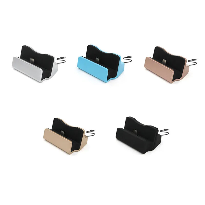 Carregador de mesa de carregamento rápido para Samsung Galaxy A52 A72 A51 A10 A20 A20E A40 A40s A50 A60 A70 A80 A90 M20 M40 Suporte de dock para telefone