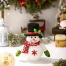 Boneco de Neve Natalino Decorativo com LED - Brilhante e Flocos de Neve Luminosos