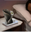 Carregador Sem Fio 3 em 1 30W iPhone/Apple Watch/AirPods
