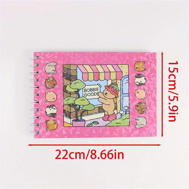 BOBBIE GOODS COLORING BOOK Edição para adultos e adolescentes Livro de colorir Livro de rabiscos educativo.