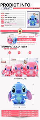 Boneco de Pelúcia Stitch Disney Lilo & Stitch - Presente de Angel/Stitch Original