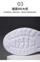 Tênis de corrida feminino verde primavera .