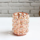 Crystal Tissue Box Nordic Fashionable Office Table Napkins Storage Box Bar Gold Diamond Holder Living Room Bedroom Decor Gift